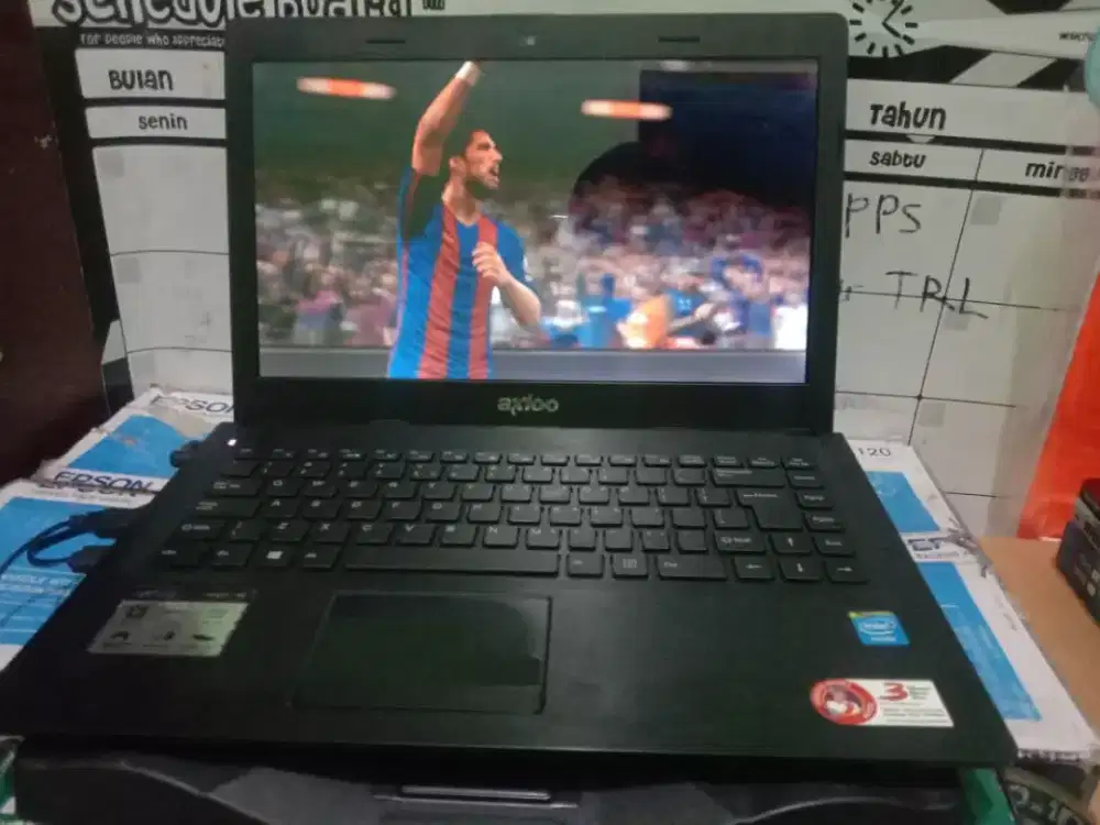 Laptop Axioo + Ram 10 Gb + Internal 820 Gb + PES Update 2026 New Patch
