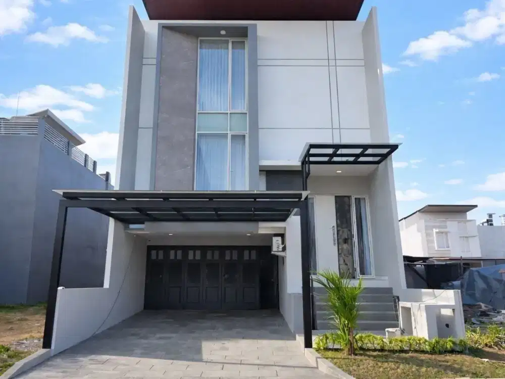 Rumah Suvadiva, Grand Island, Pakuwon City  MINIMALIS, SIAP HUNI, ROW JALAN 3 MOBIL