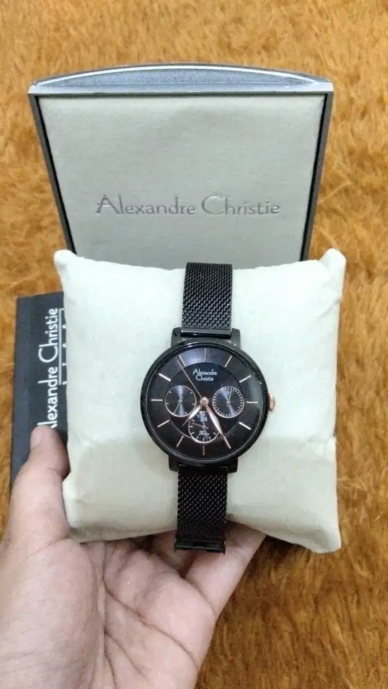 Alexandre Christie Black Rosegold
