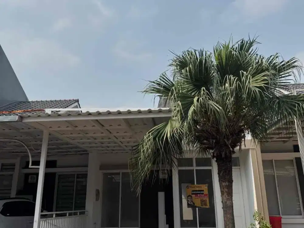Disewakan rumah siap huni di cluster grand galaxy