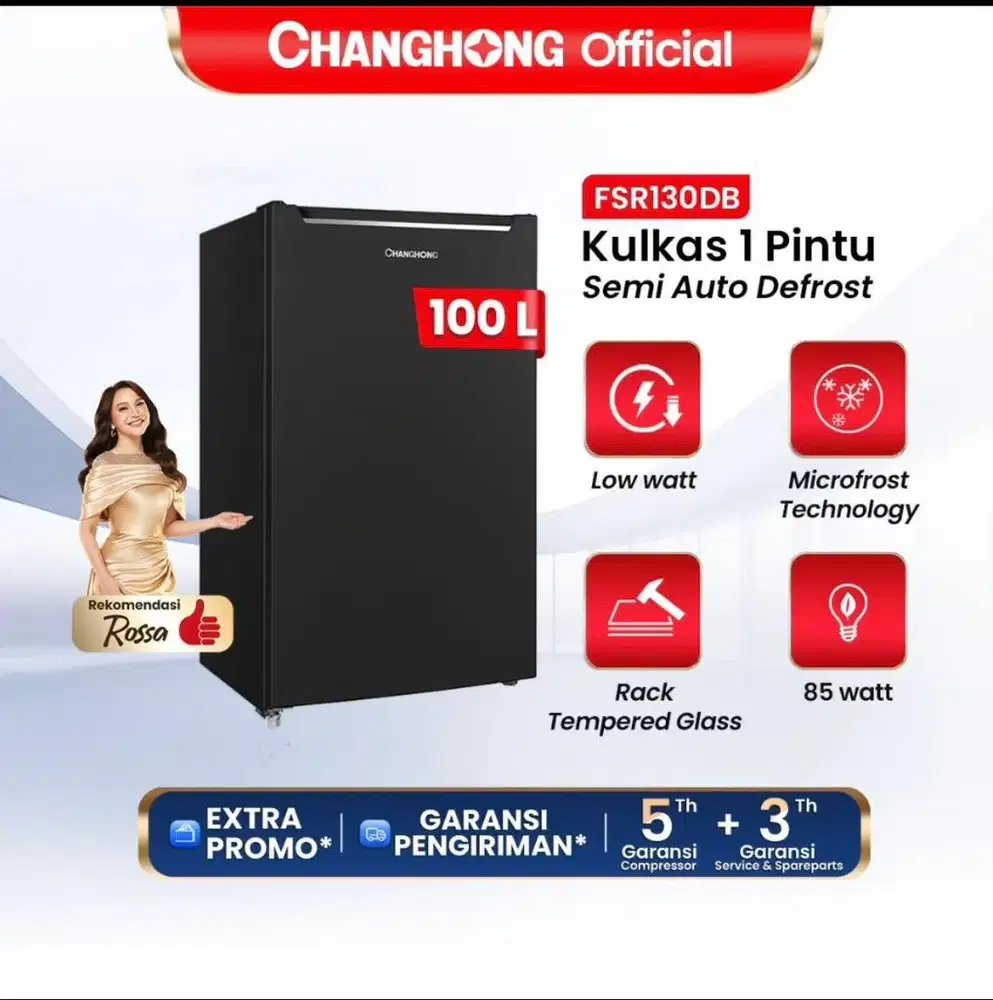 Kulkas 1 Pintu Baru Changhong