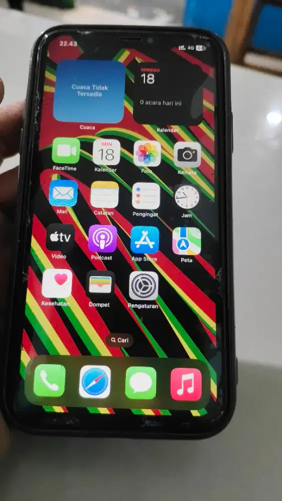 I-Phone XR backdoor retak