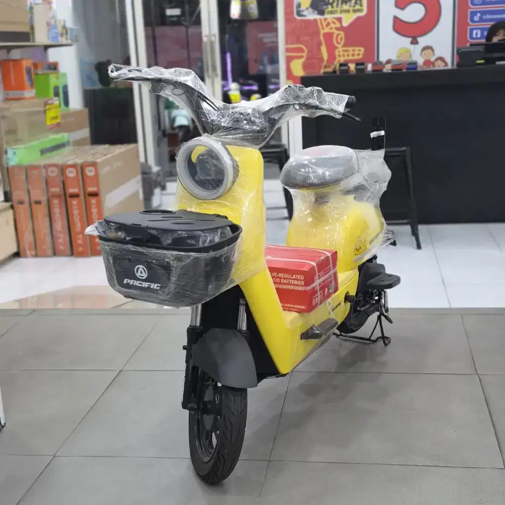 Sepeda listrik cuman 4.5jtan aja bisa cash, cicilan