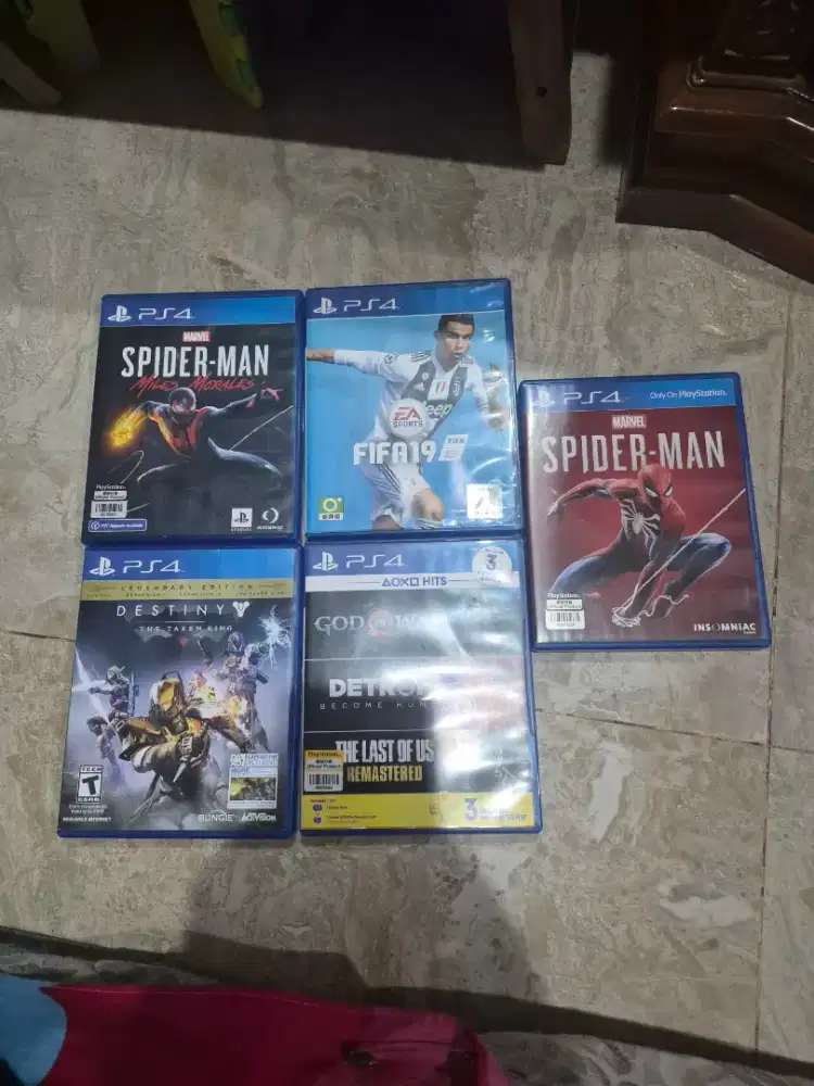 Dijual 6 game Bluray disk ps4