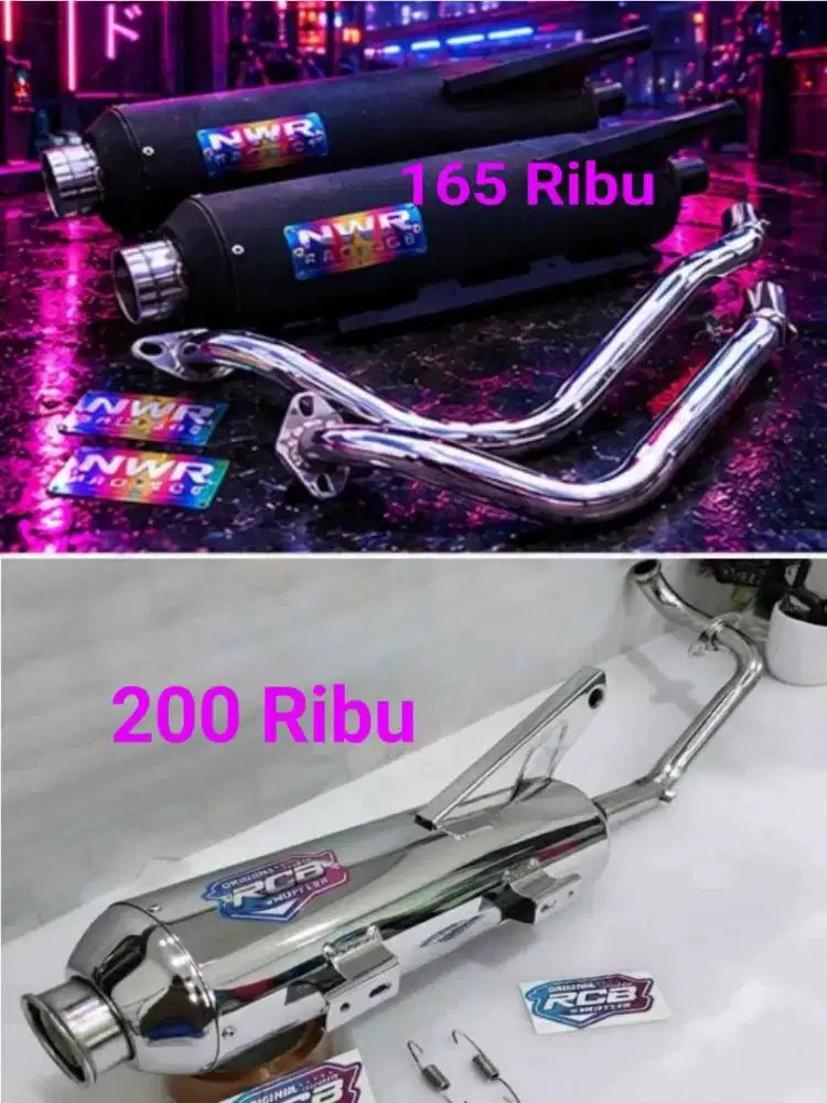 Kenalpot Standar Racing All Beat Scoopy Spacy Vario 110 Fi