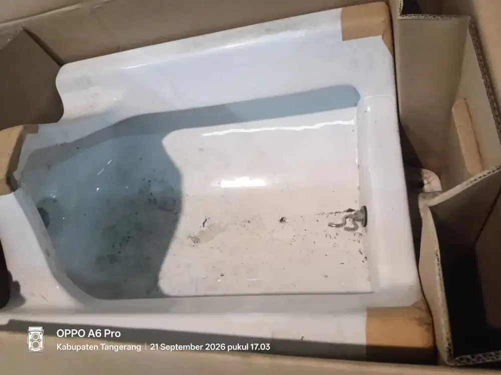 Tempat pipis dan wastafel TOTO