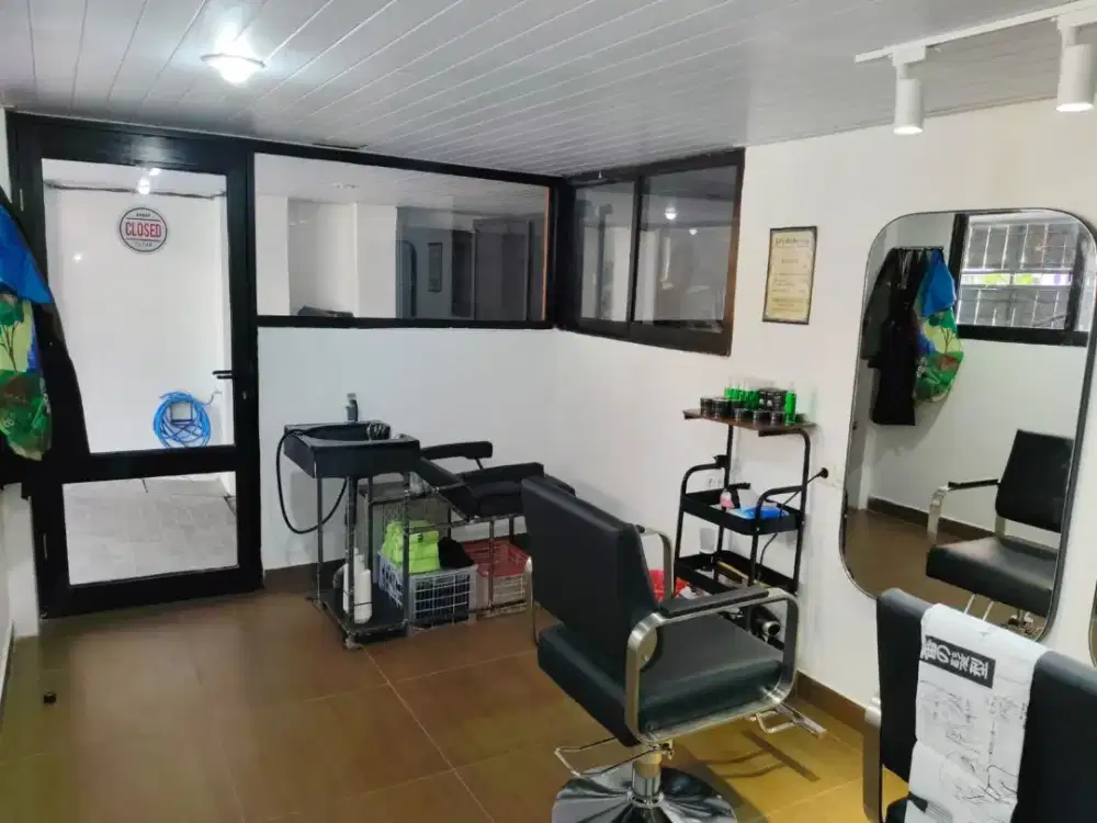 Seperti baru kursi hidrolis barbershop