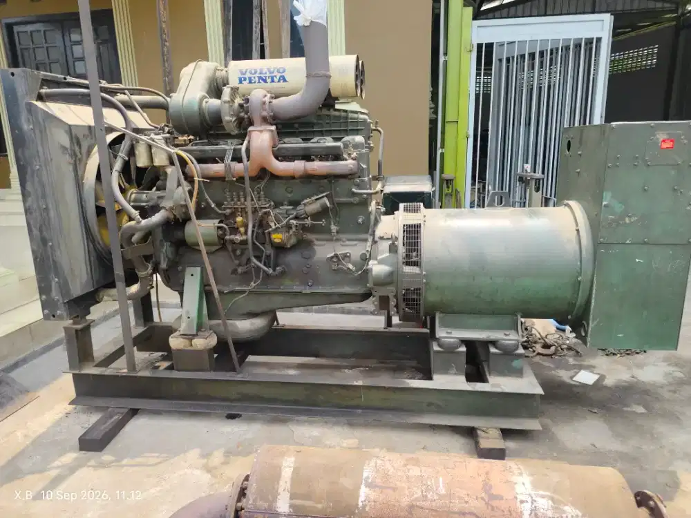 DIJUAL GENSET VOLVO 325 KVA, SIAP PAKAI