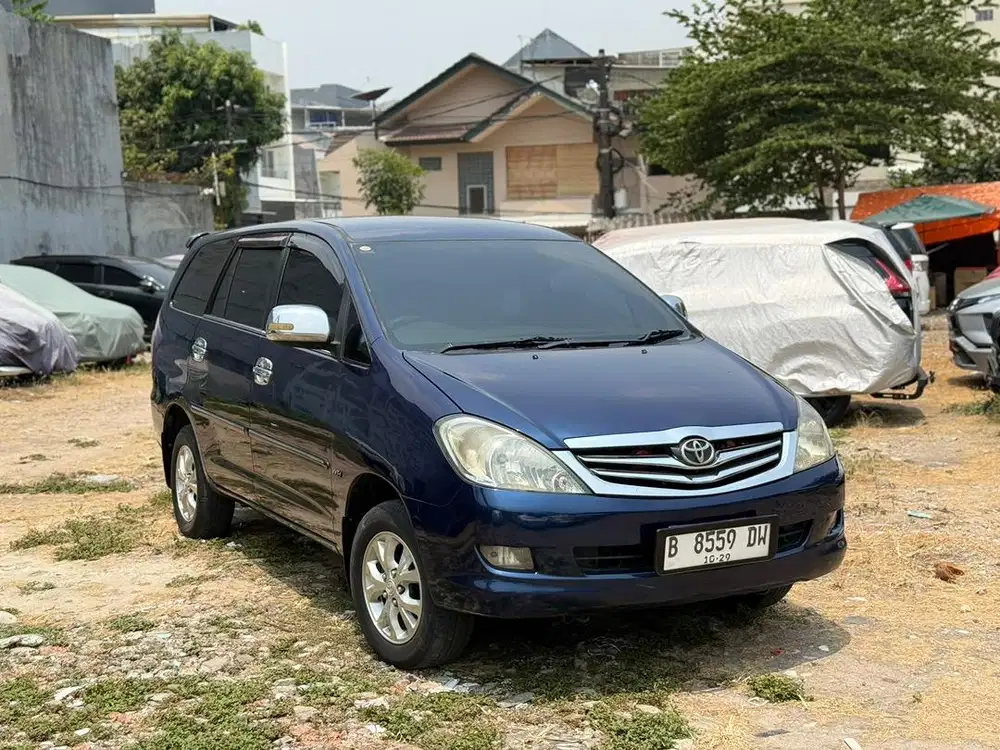 Toyota Innova 2.0 V MT 2004 Biru Metalik Pajak10/26 Istimewa Antik