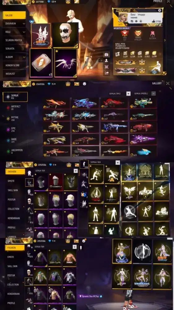 JUAL AKUN EPEP PRIME 8 EVO NYA BANYAK YANG MAX