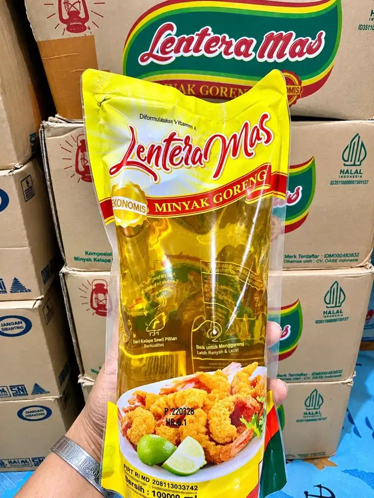 Minyak Goreng Lentera mas 1Liter