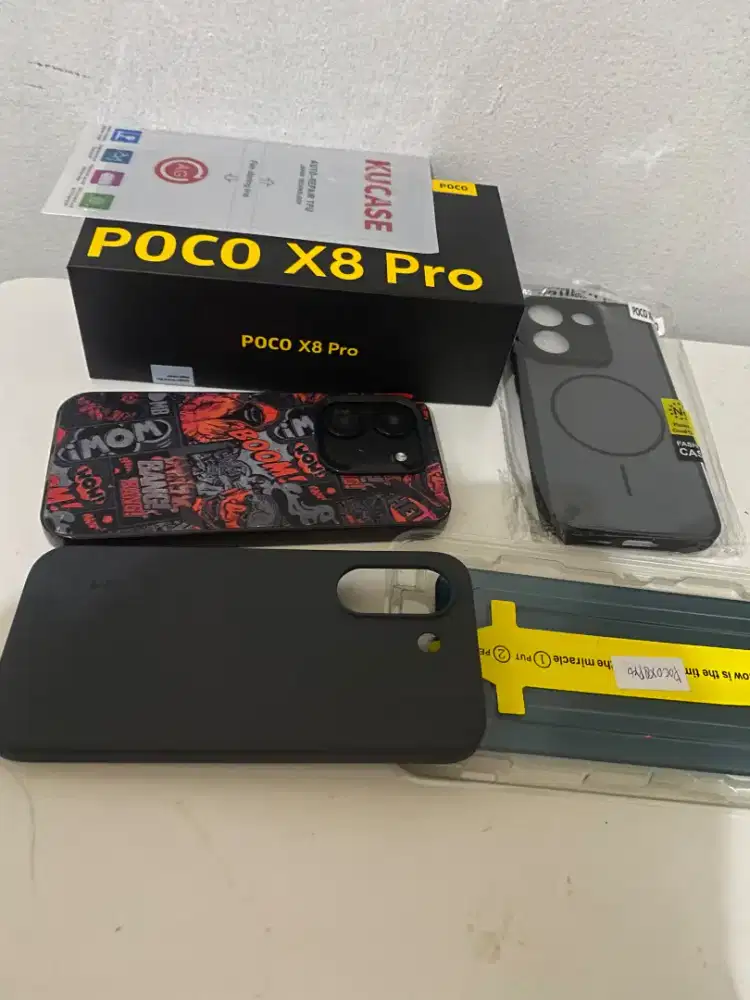 Poco x8 pro 12/512 full set mulus -+ 1,5 bulan pakai