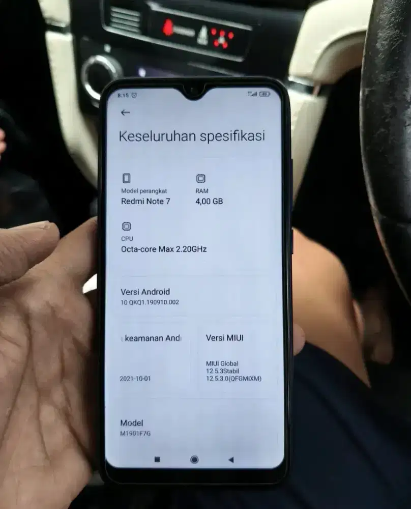 Redmi Note 7 ram 4/64