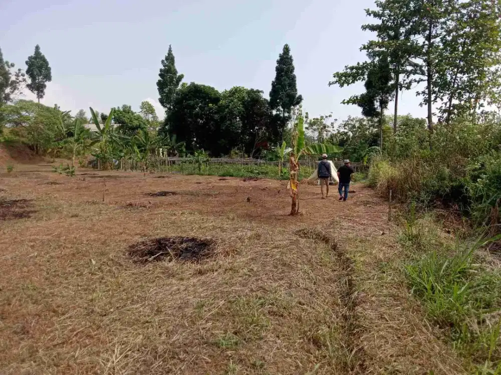 Di jual tanah darat sangat cocok untuk villa dan Resort .udara sejuk view gunung salak
