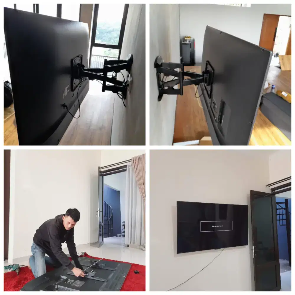 Bracket tv led didinding