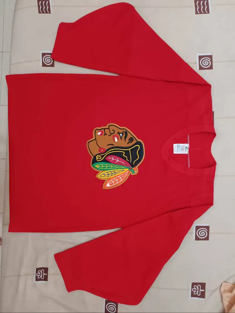 Jersey Blackhawks Keren Abis Orijainal Mumpung Ada