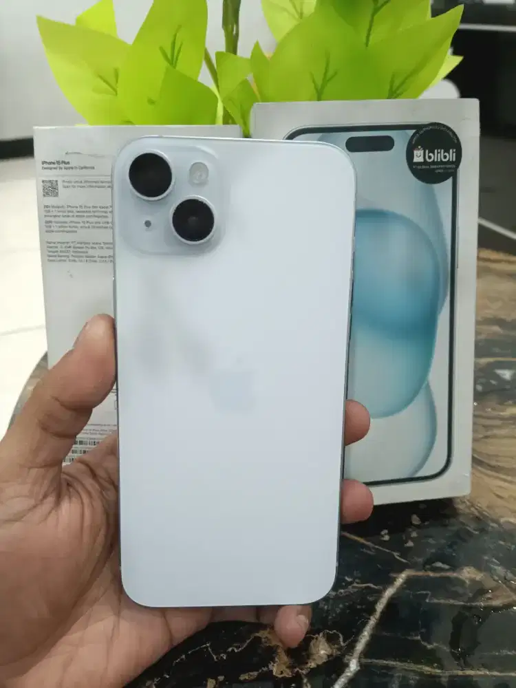 Iphone 15 plus blue 256GB iBox