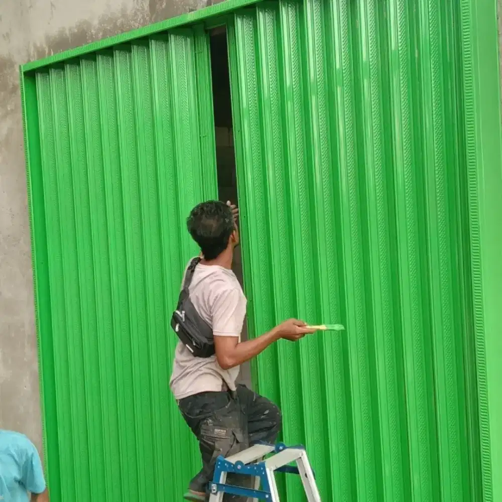 Pembuatan folding gate dan rolingdoor