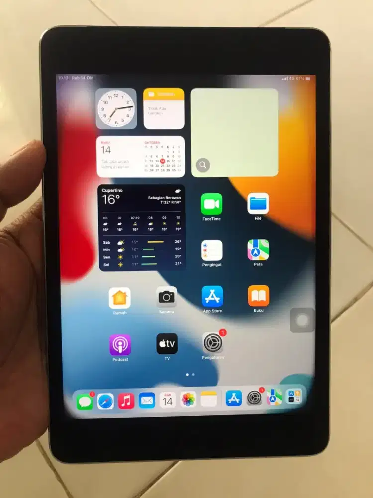 iPad Mini Gen 4th All Operator 128GB Bebas Reset