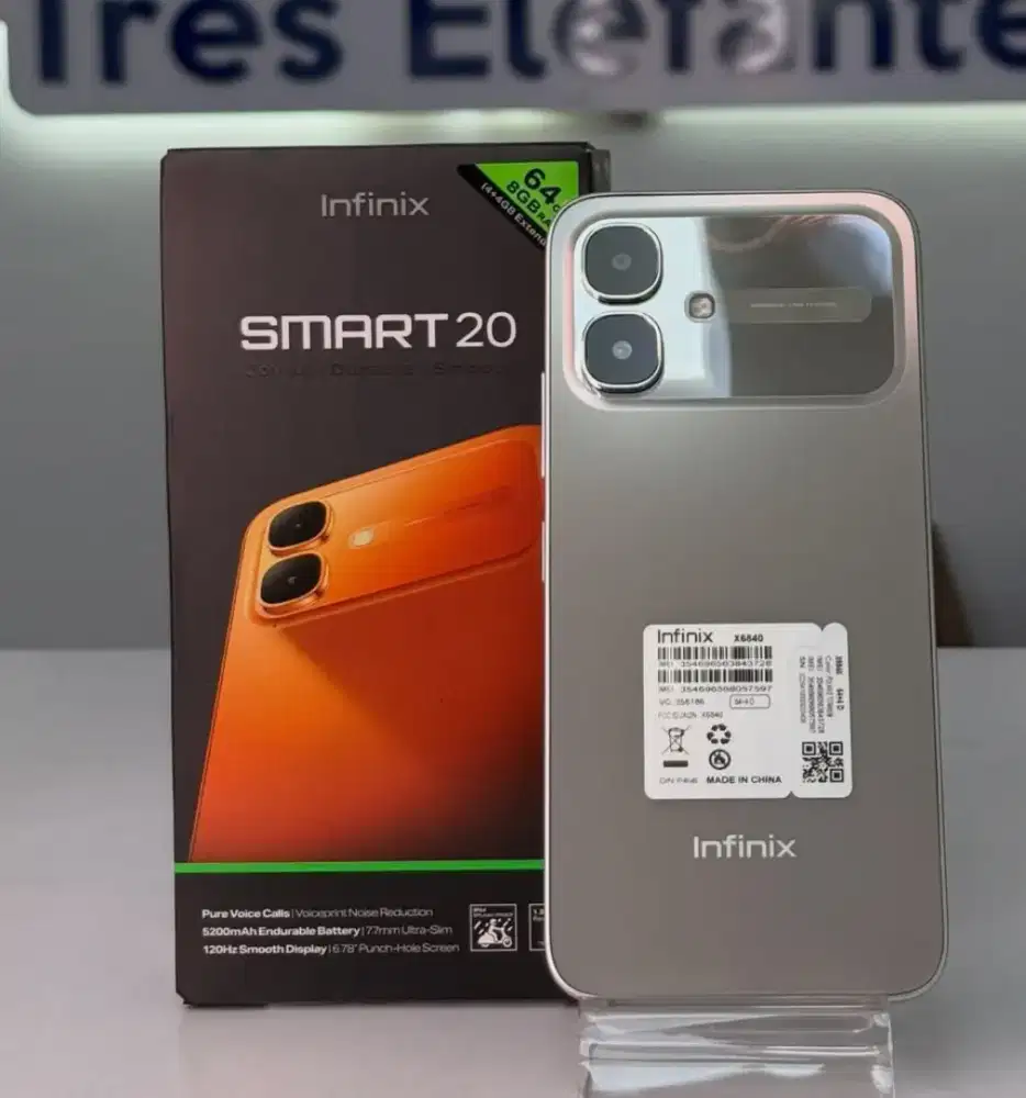 INFINIX SMART 20 8/64GB 'ATLANTIS DAHSYAT'