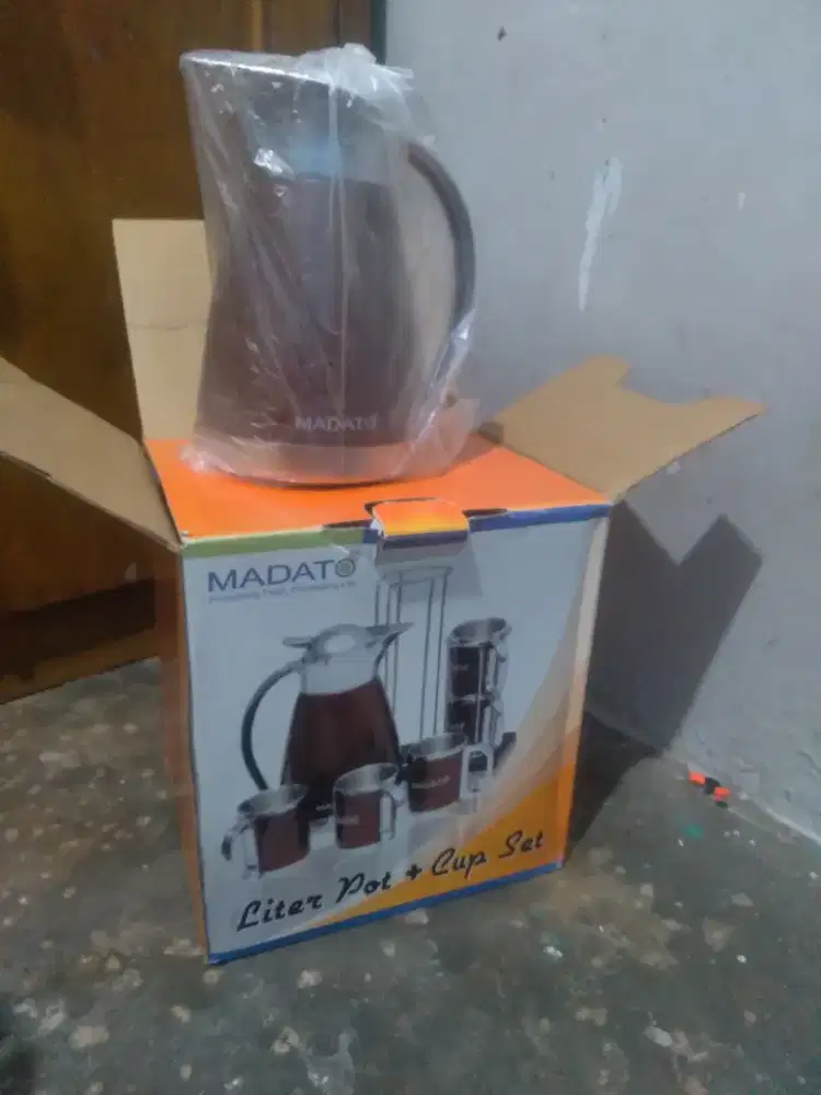 Liter pot dan cup set