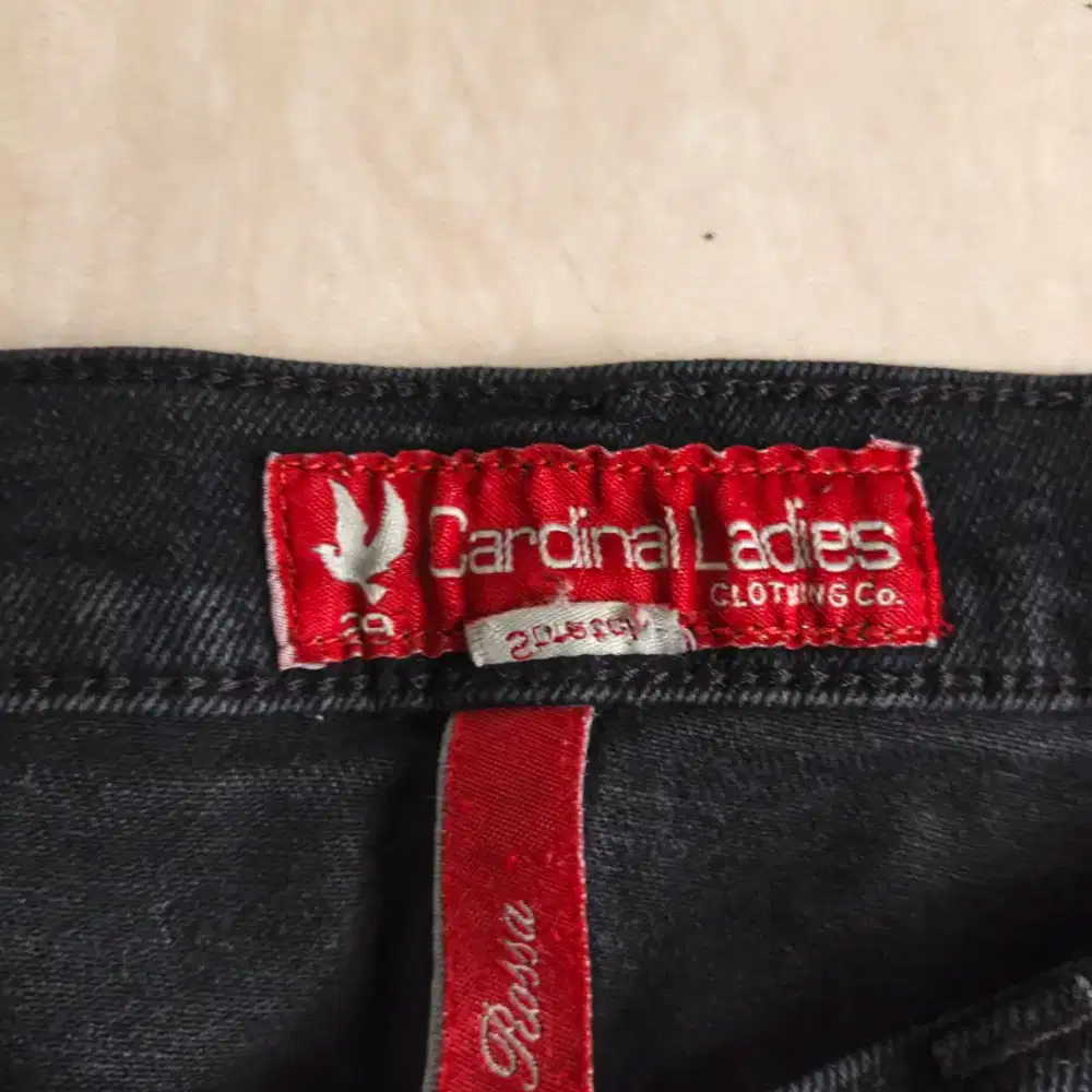 Celana Jeans Wanita Cardinal Ladies Black Original