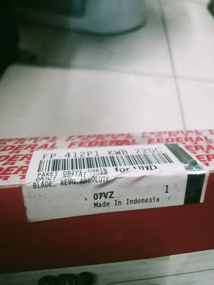 Gear set Honda Revo Absolute & Honda Blade