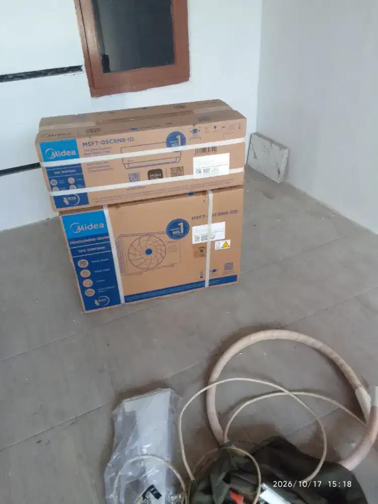 Jual AC baru 1/2-1pk
