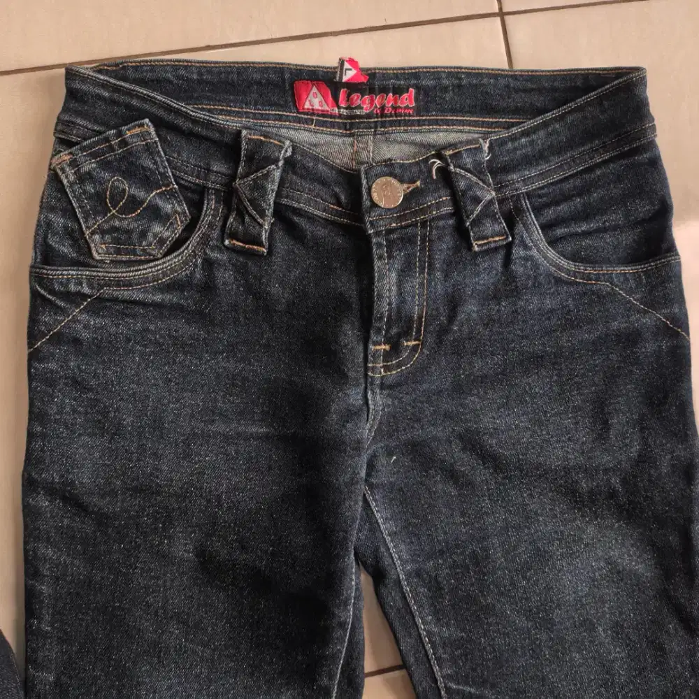 Celana Jeans Wanita Legend Off Denim Dark Blue