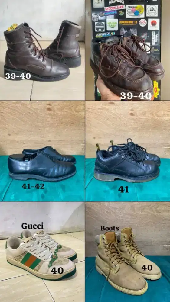 Sepatu docmart pria