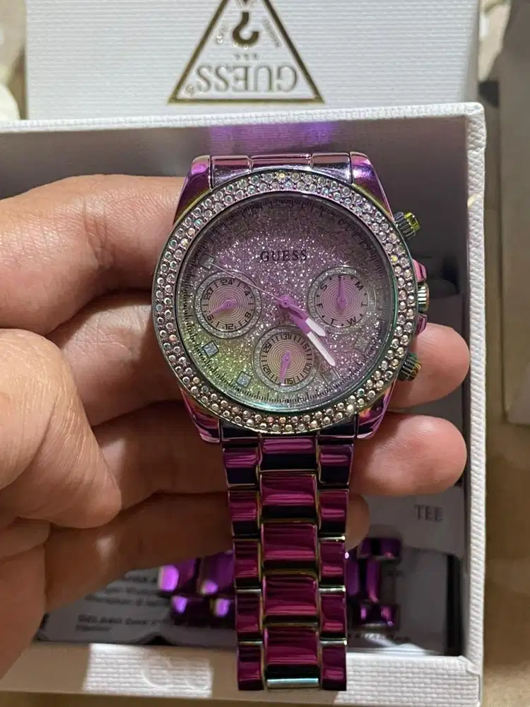 Jam Tangan Guess Sol Iridiscent Original