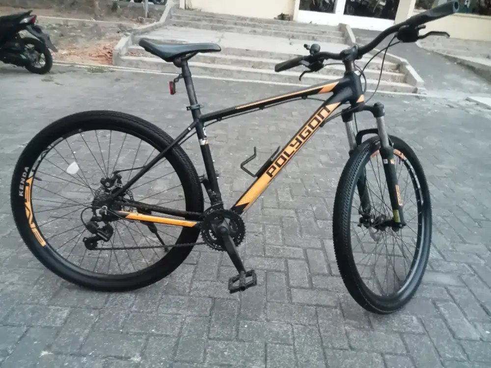 Polygon Cascade 2 Sepeda gunung MTB 27,5 Alloy cakram mulus