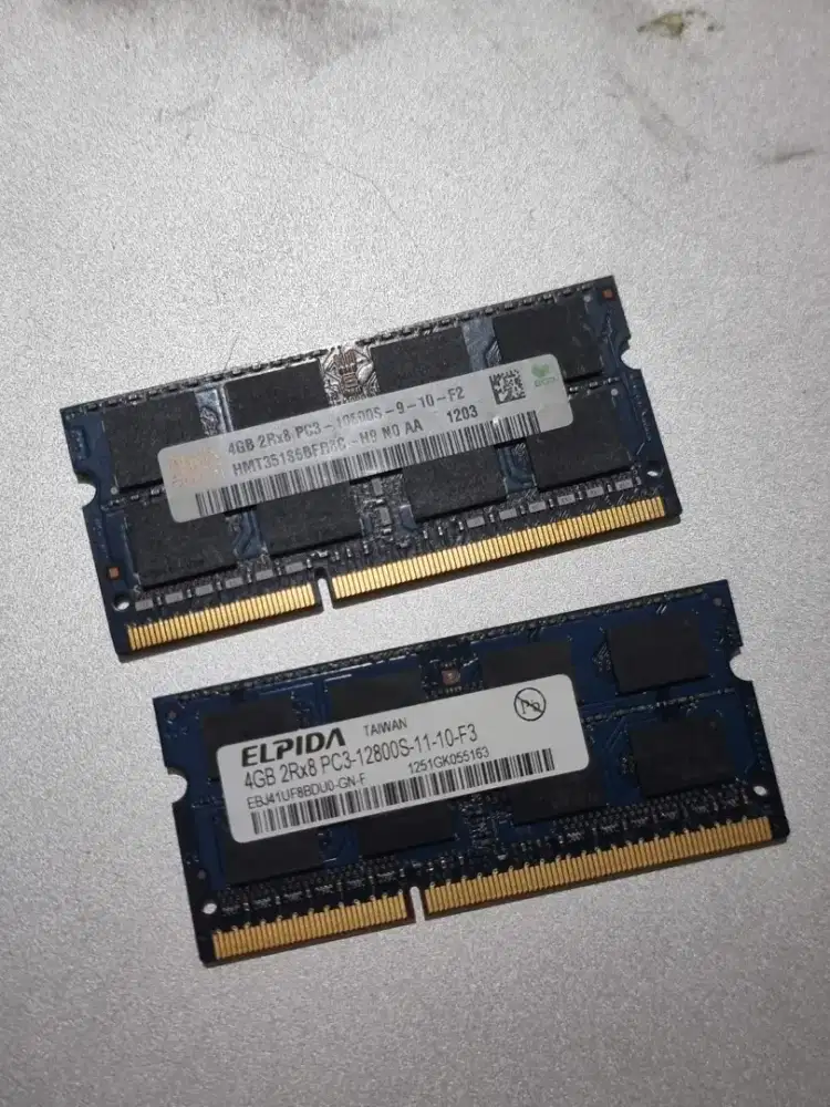 RAM 4X2 GB DDR3 8GB