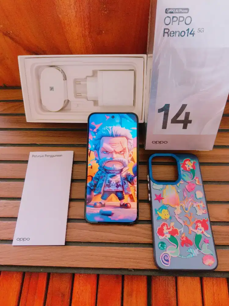 Oppo Reno 14 5G 8/256 Green Mulus Fullset Ori