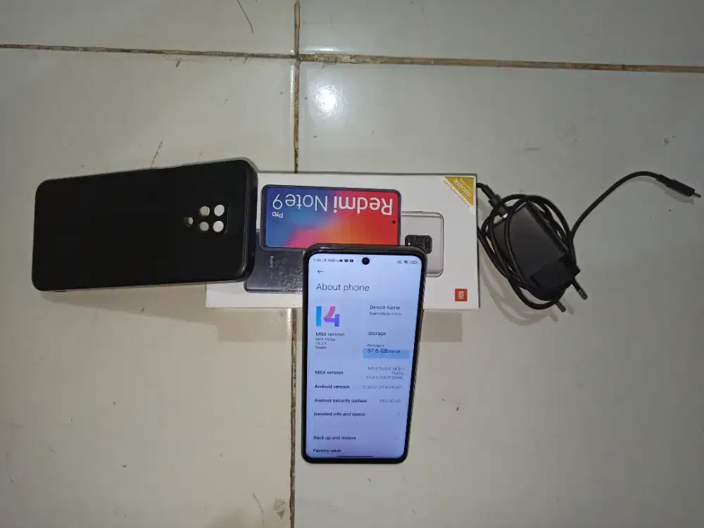 Redmi Note 9 Pro 8/128GB FULL SET (BACA DESKRIPSI SEBELUM BERTANYAN!!)