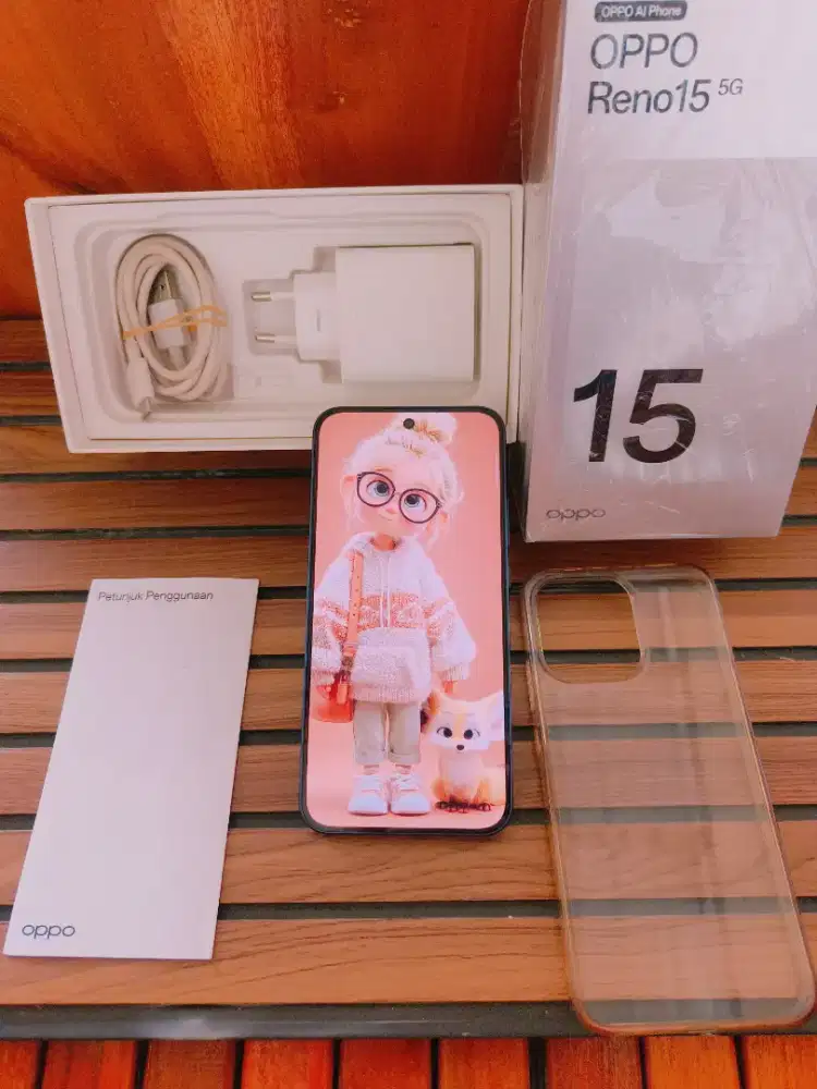 Oppo Reno 15 5G 8/256 Mulus Fullset Ori Garansi 2 tahun