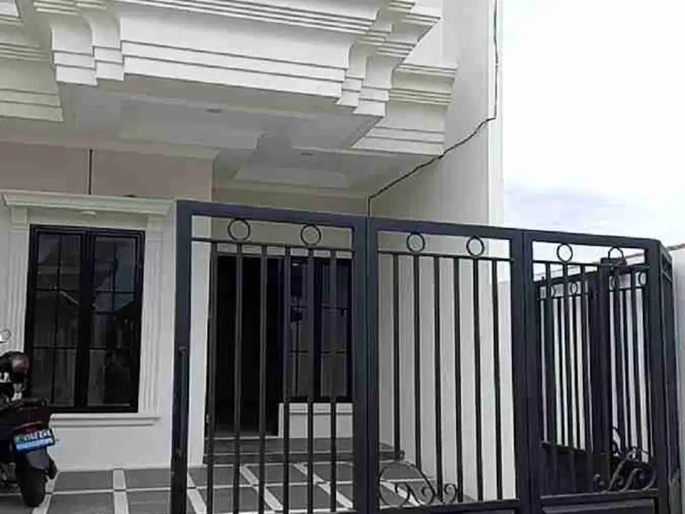 Dijual bu harga 960juta net lt100m include surat 2 lantai dgn desain mewah clasic miun raden Saleh depok