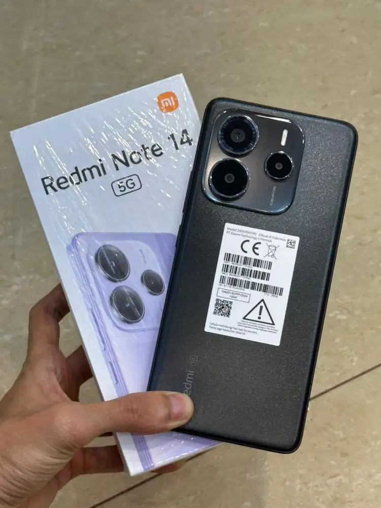 REDMI NOTE 14 5G 8/256GB MIDNIGHT BLACK