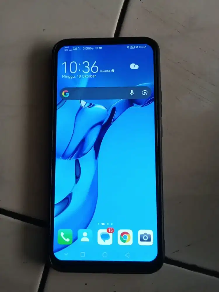 Huawei Y9 Prime ram 4 128gb minus sidik jari off