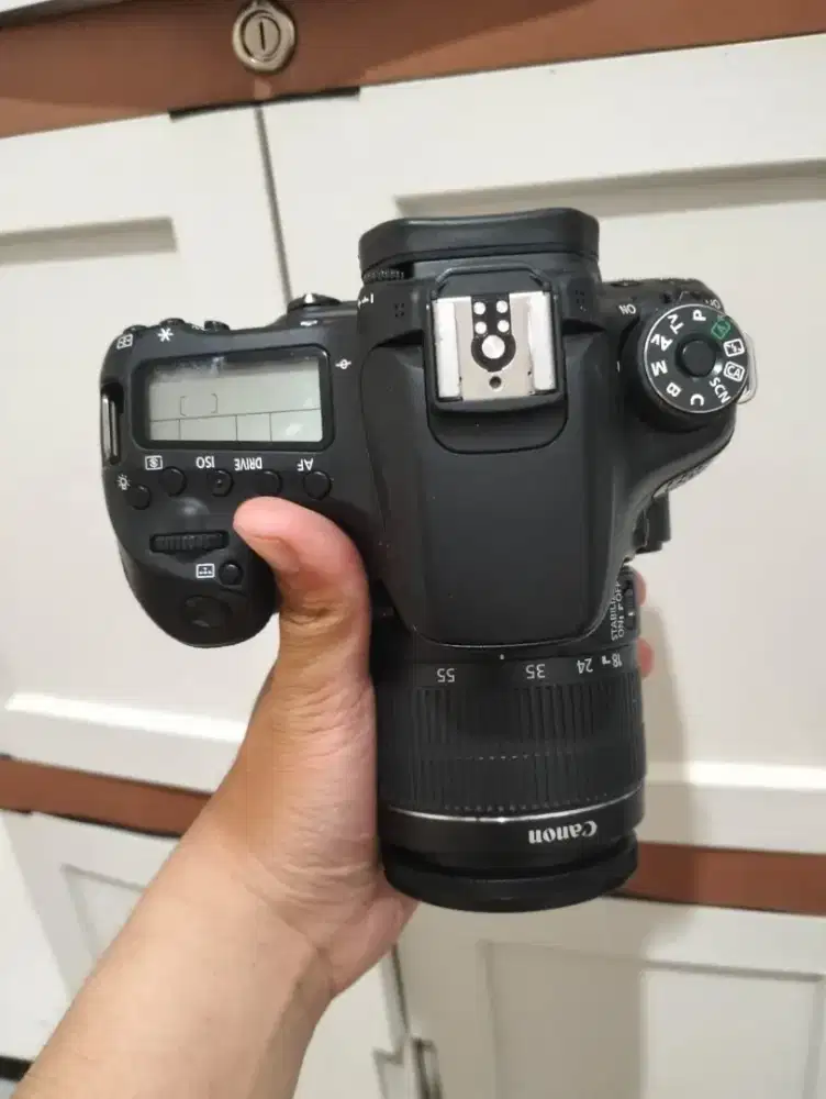 Canon 70d kit 18-55mm normal mulus