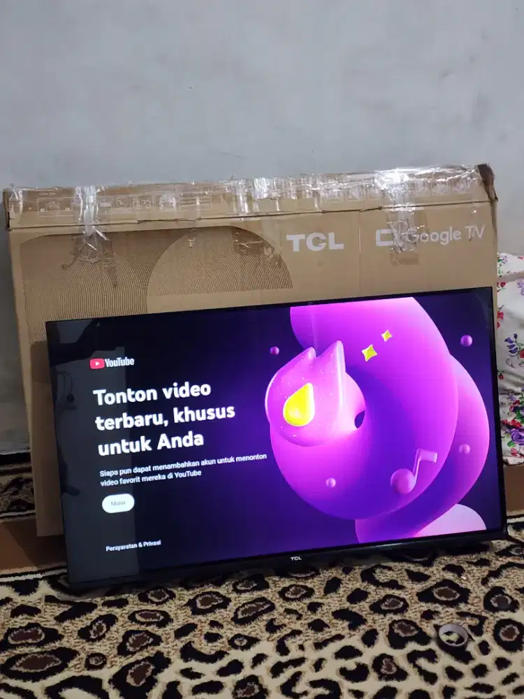TV TCL Android 32 inci - masih normal lancar
