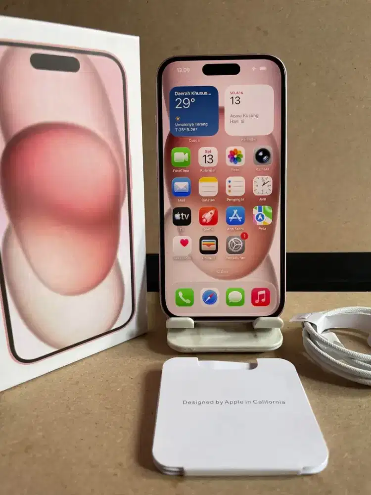 Iphone 15 128gb pink inter all operator mulus no minus