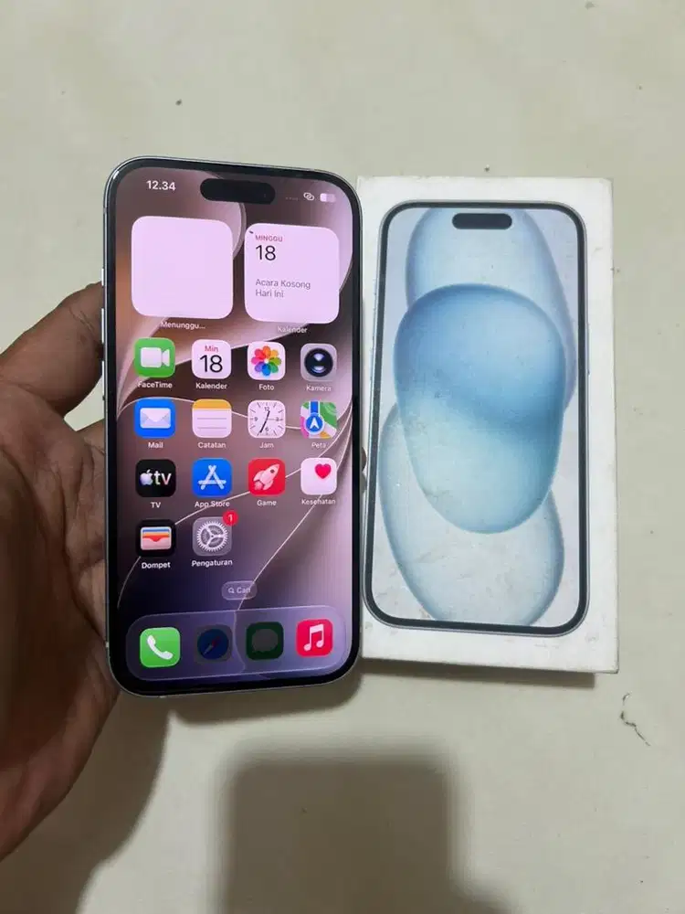 Iphone 15 256Gb Ex Ibox resmi
