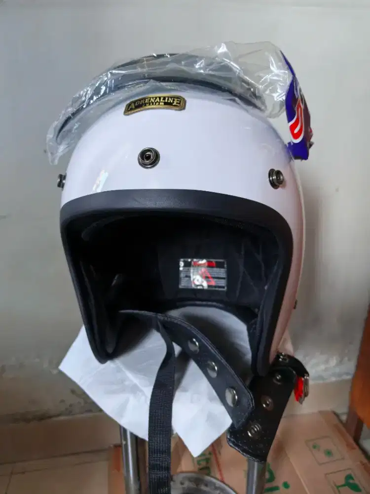 Helm slim head m fit L adrenaline custom