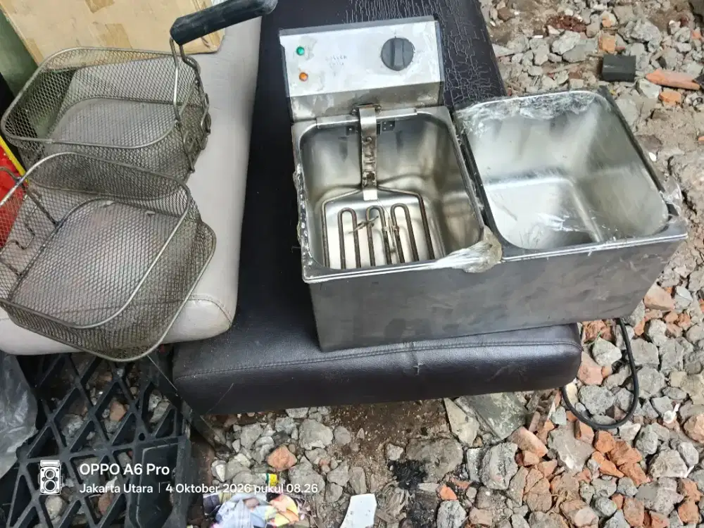 Fryer listrik ex resto