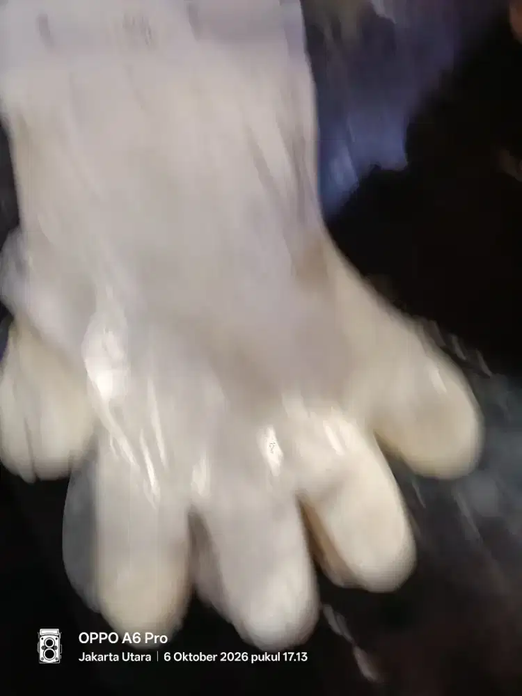 Sarung tangan plastik