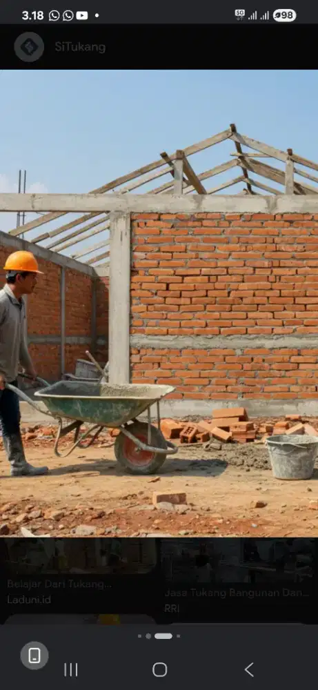 Cari beberapa tukang rumah /bangunan berpengalaman