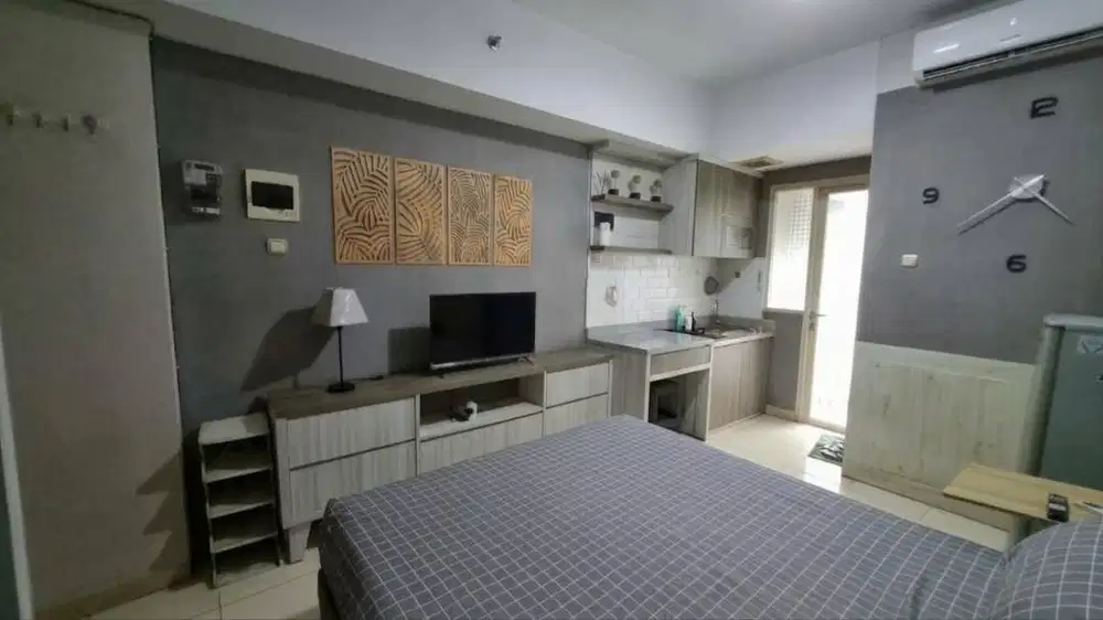 DISEWAKAN APARTEMEN GREEN LAKE VIEW CIPUTAT STUDIO FULL FURNISHED