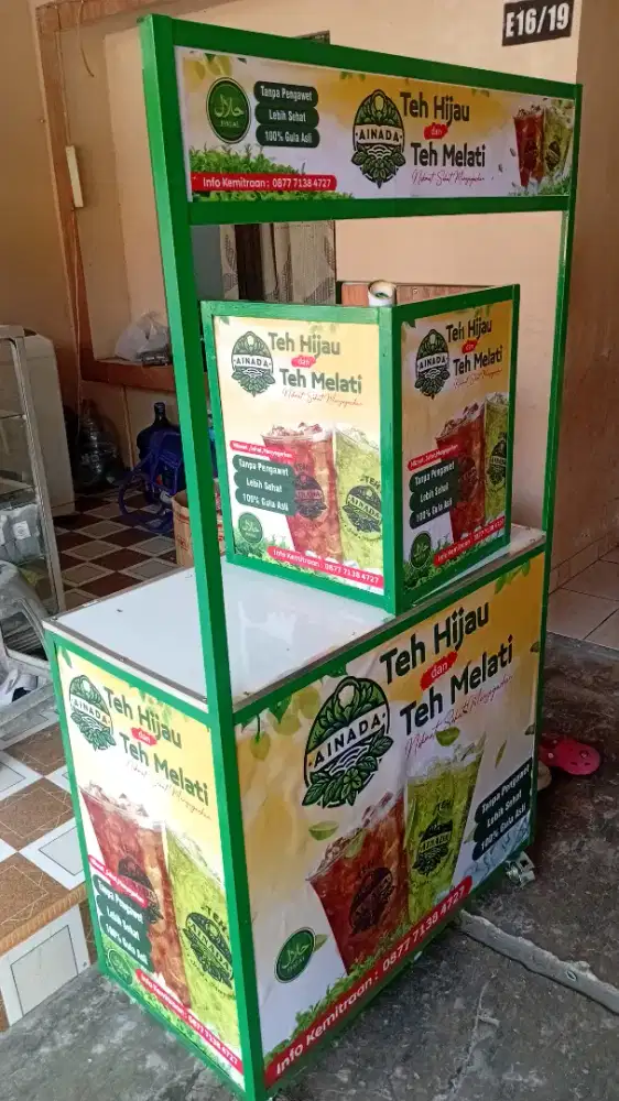 JUAL BOOTH LENGKAP SIAP JUALAN