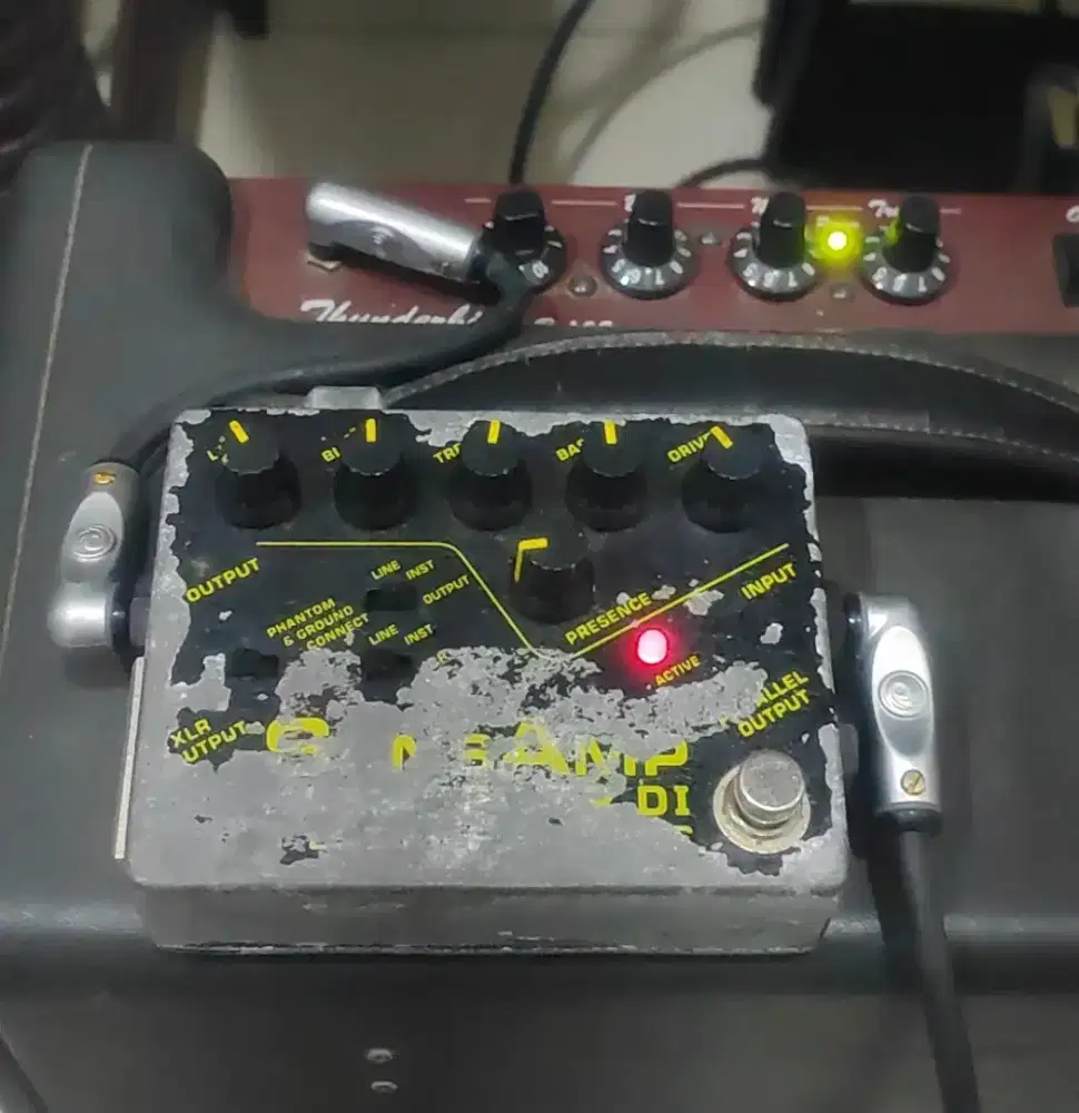 stompbox Tech 21 SansAmp Bass Driver DI kondisi SECOND MADE IN USA